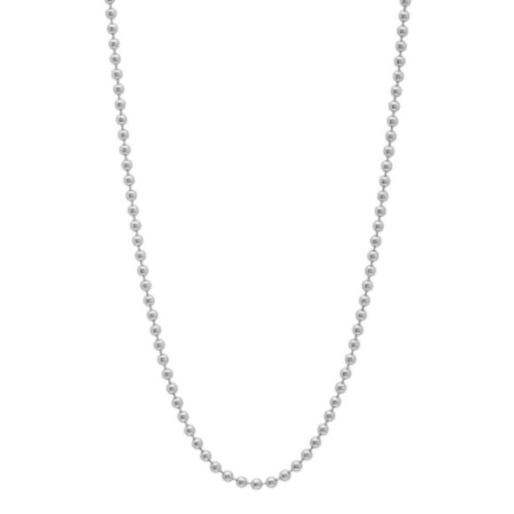 Jewelry - 925 STERLING SILVER BALL CHAIN 18 INCHES (1.50 MM)